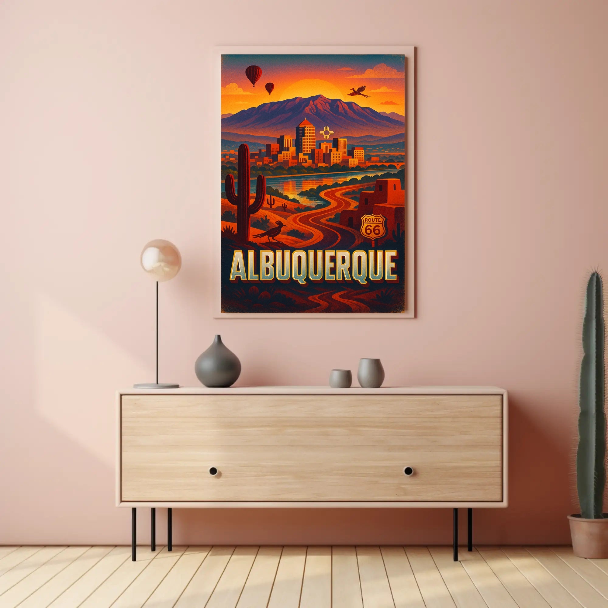 Scenic Albuquerque Poster
