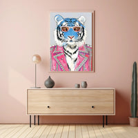 The Stylish Tiger Poster