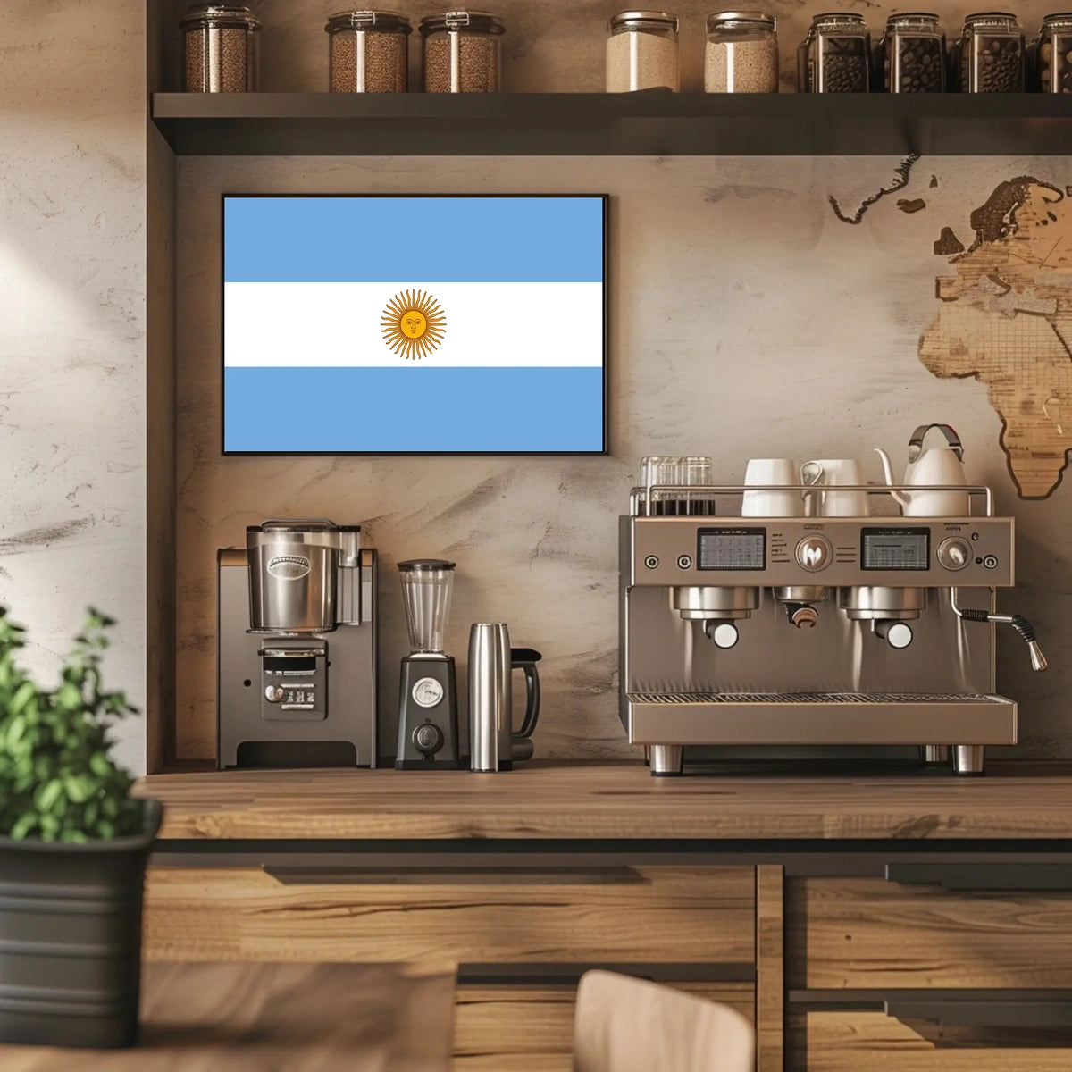 Argentina Flag Poster