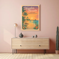Naples, Florida Discover Coastal Elegance Poster