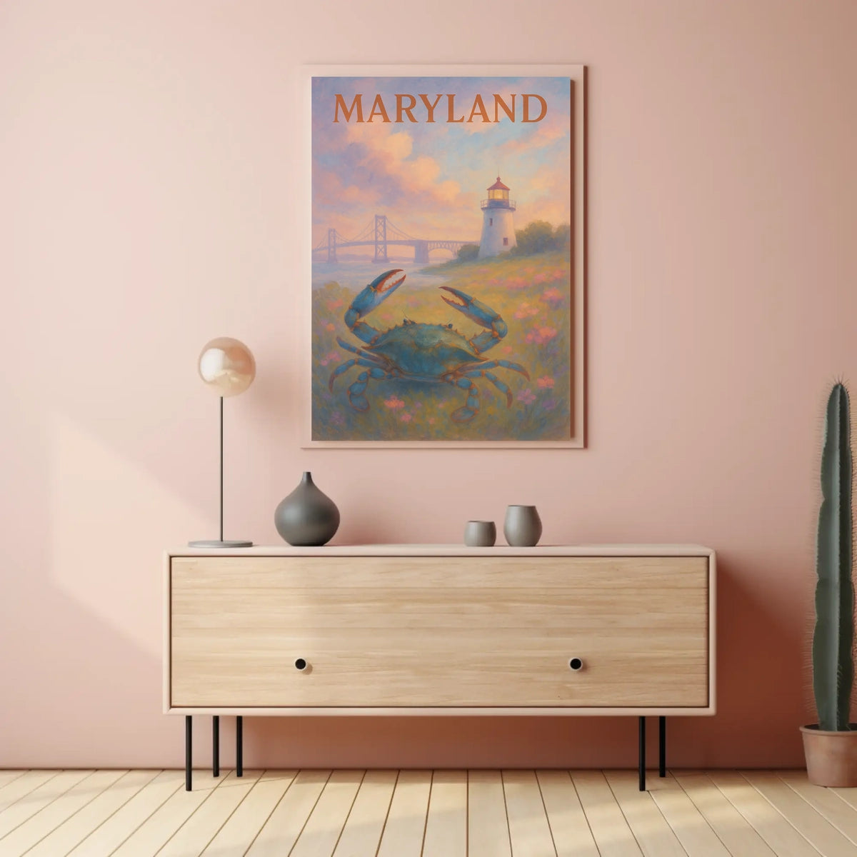 Maryland Scenic Poster