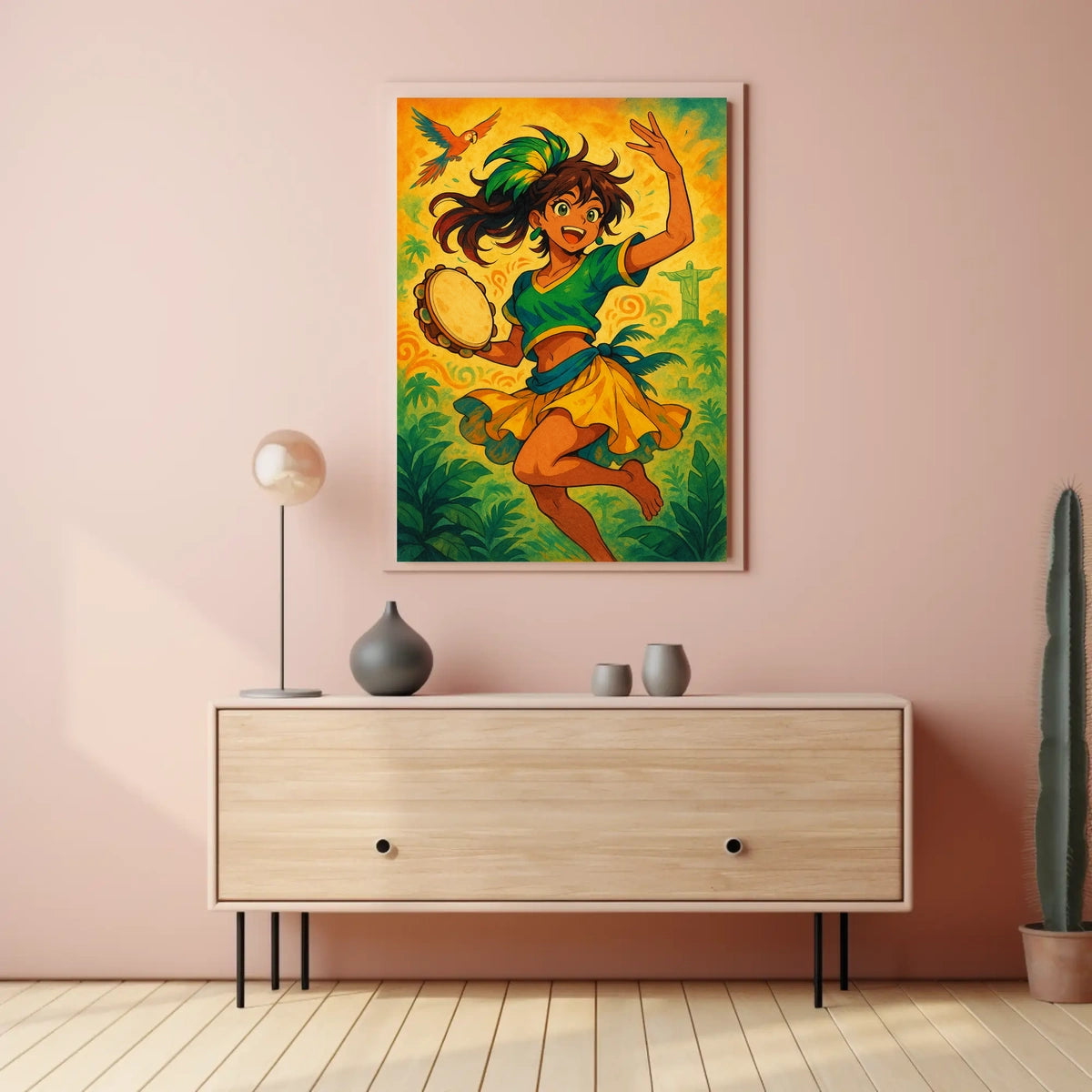 Vibrant Brazilian Celebration Poster