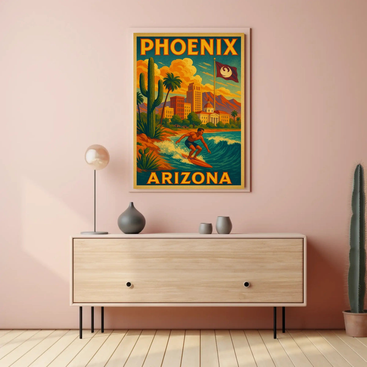 Phoenix, Arizona Adventure Poster