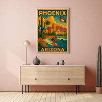 Phoenix, Arizona Adventure Poster