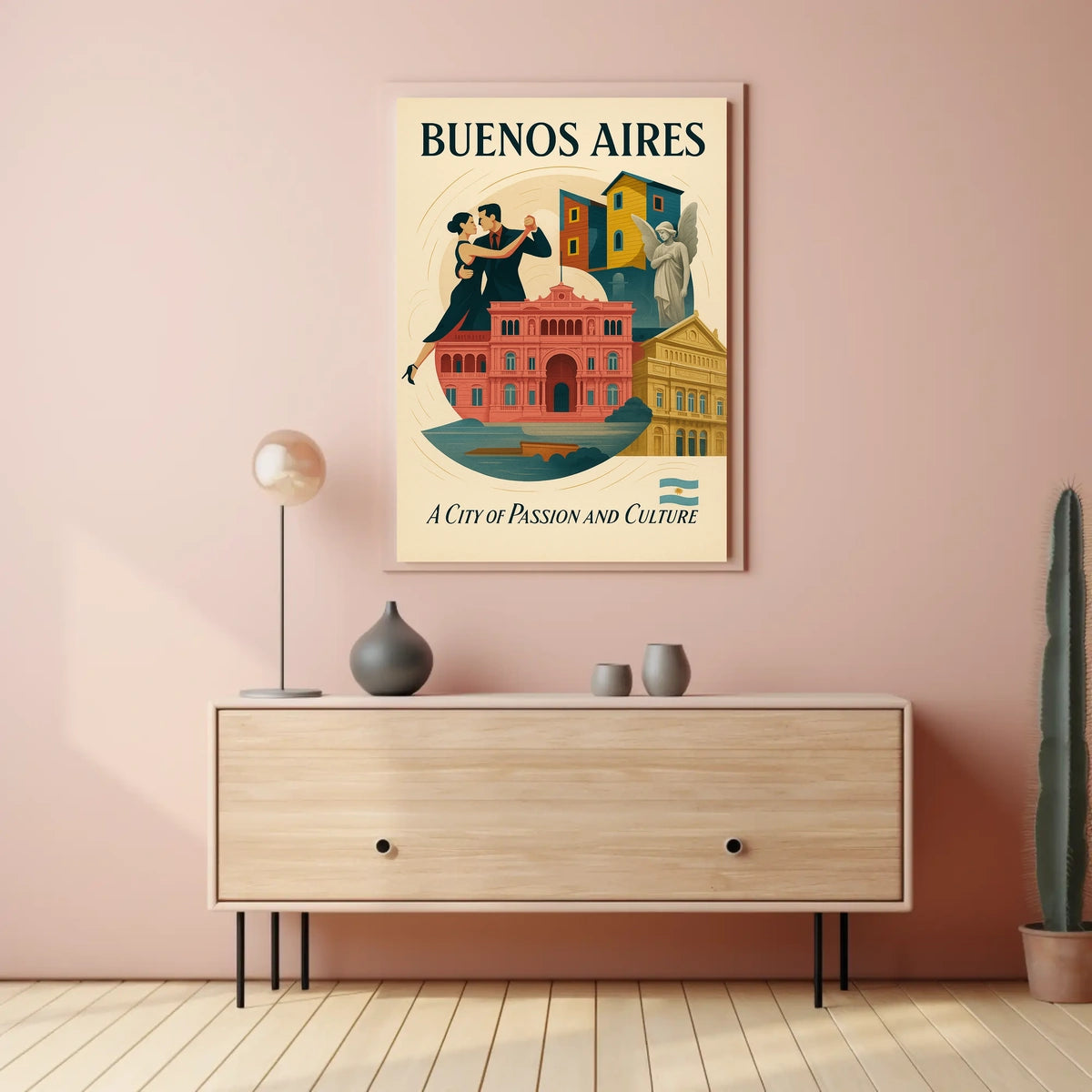 Buenos Aires A City of Passion and Culture Poster