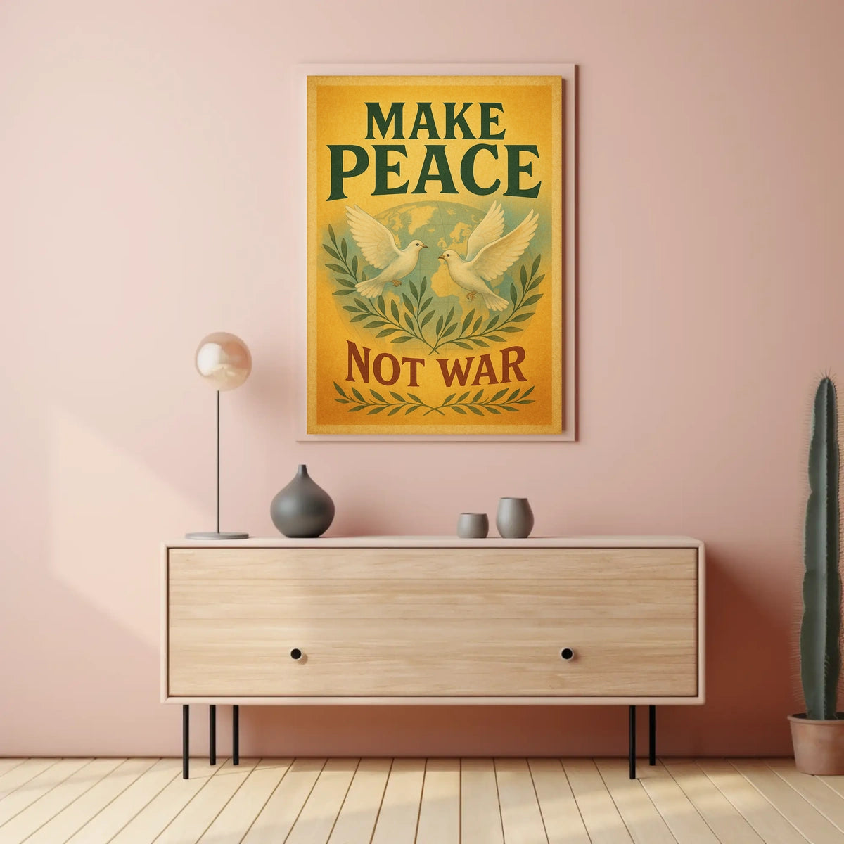 Make Peace Not War Poster