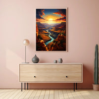 Grand Canyon Sunset Poster