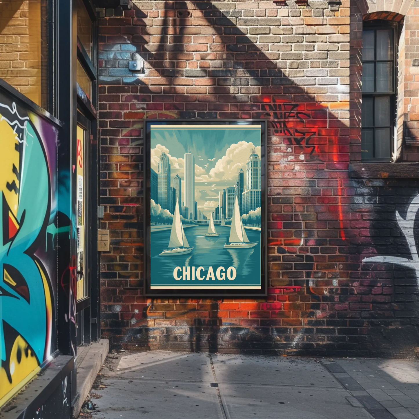 Chicago Vintage Poster