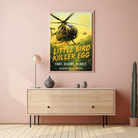 Hughes OH-6 Cayuse Little Bird Killer Egg Poster PosterGoat