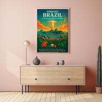 Vibrant Brazil A Symphony Of Nature And Poster