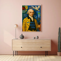 Historical Music Figure Vibrant Art Poster - Pop Culture Poster