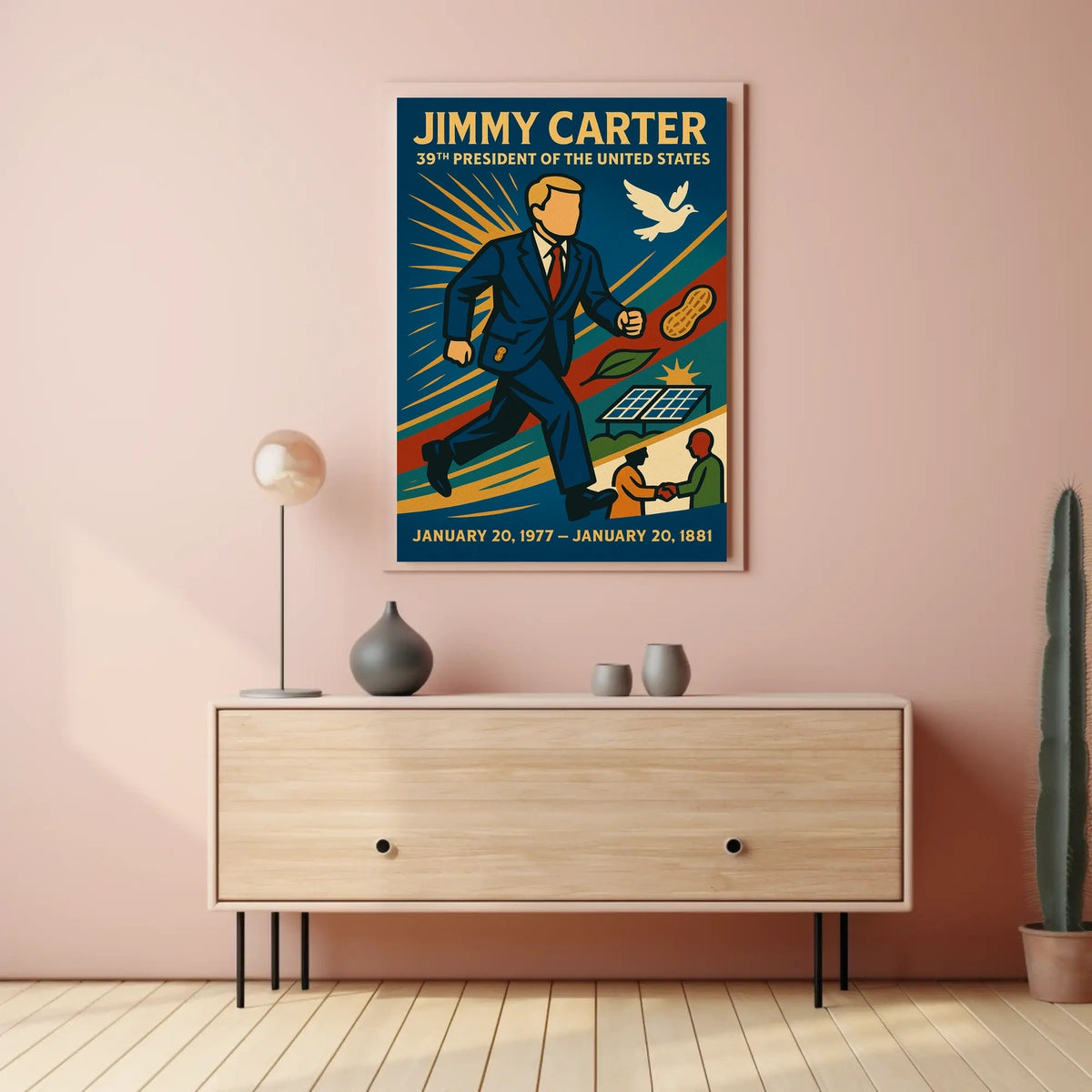 Jimmy Carter 39th President Poster