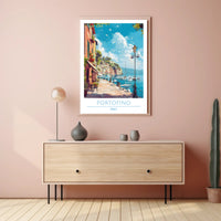 Portofino Seaside Village Travel Poster