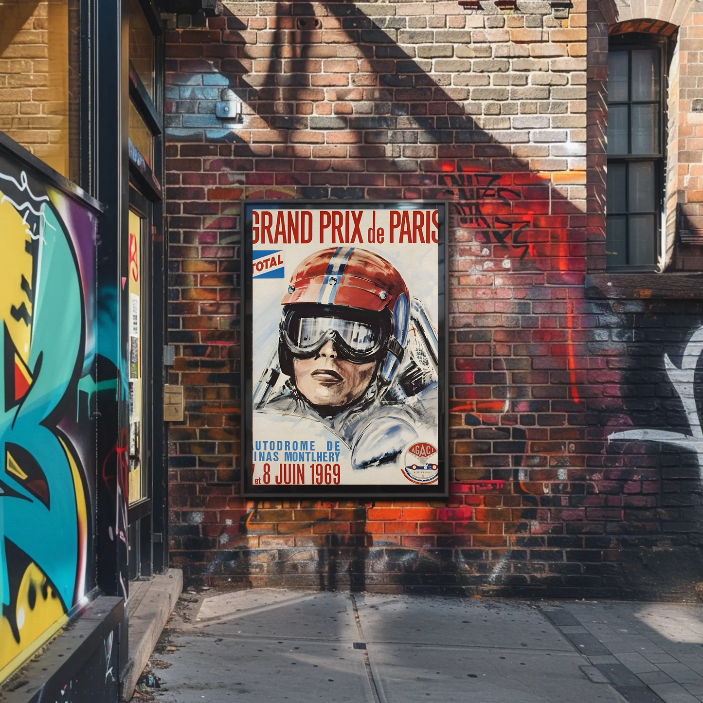 Grand Prix de Paris – 1969 Motor Race Poster