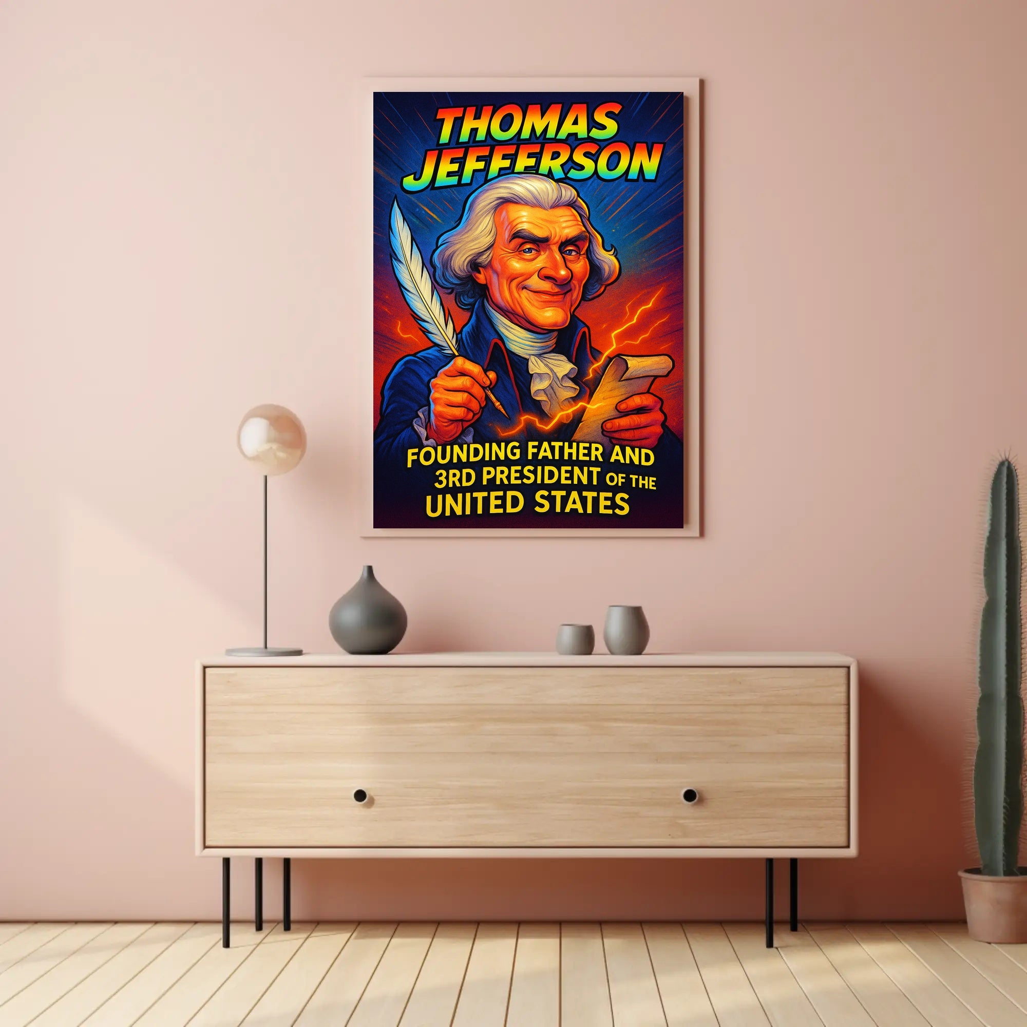 Thomas Jefferson 3rd President Poster PosterGoat