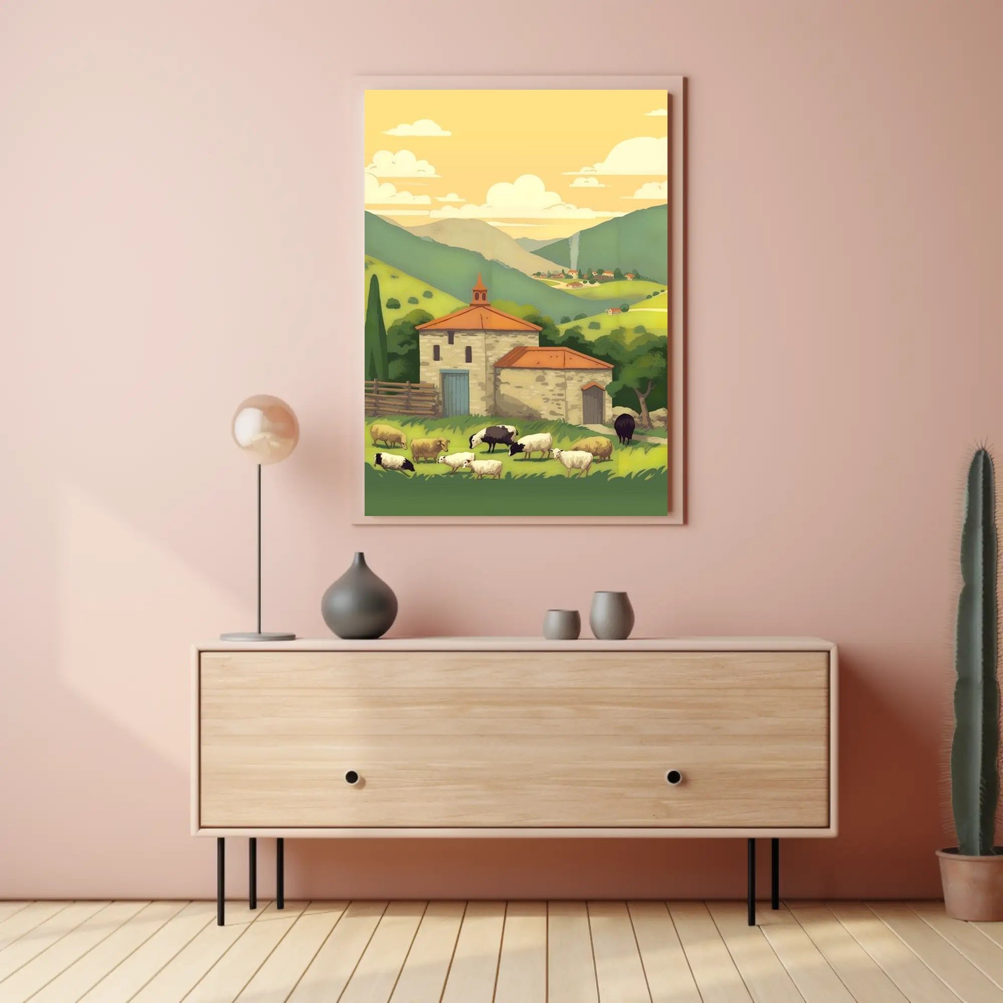 Pastoral Tranquility Poster