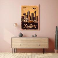 Discover Dallas Poster