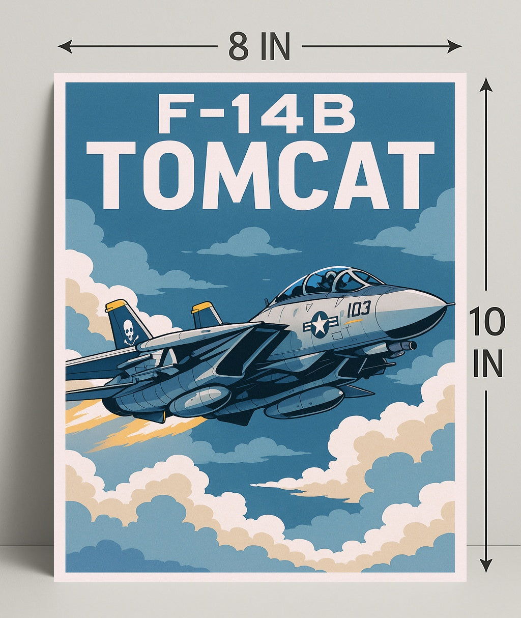 F-14B Tomcat Poster PosterGoat