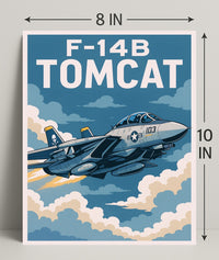 F-14B Tomcat Poster PosterGoat