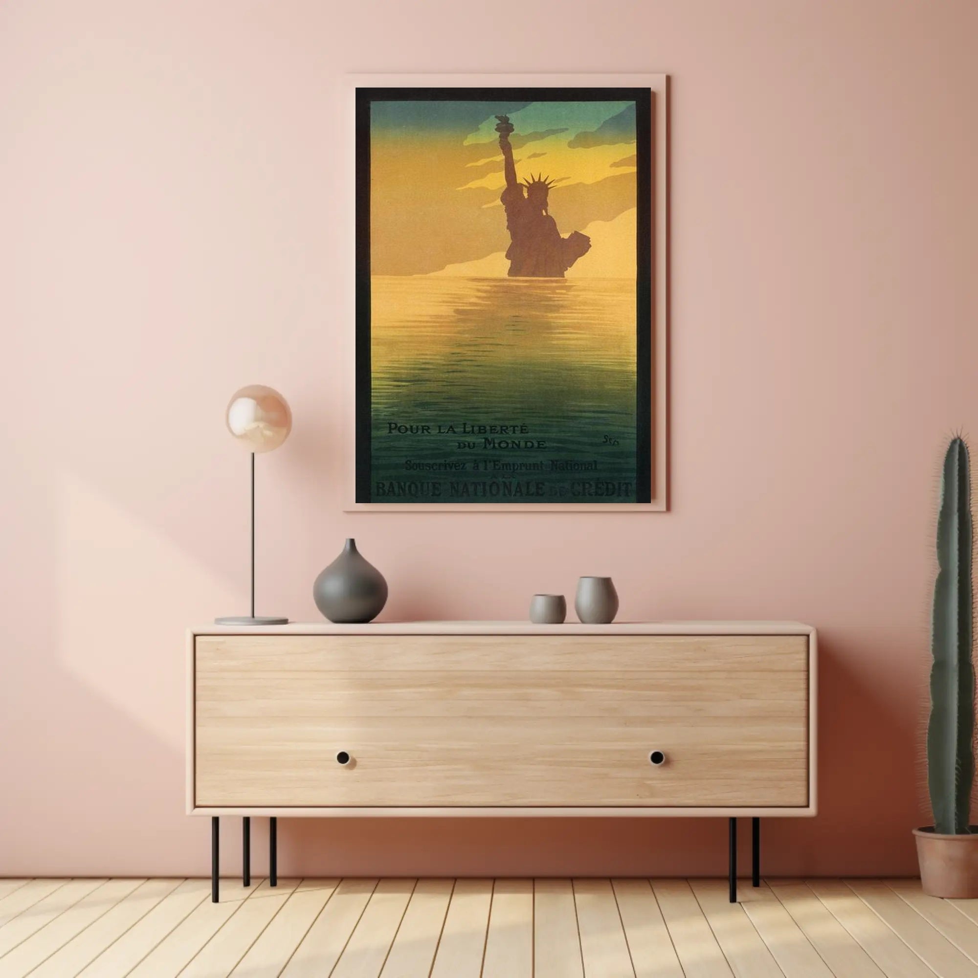 Liberty in the Dawn Poster PosterGoat
