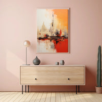 Abstract Cityscape Abstract Poster