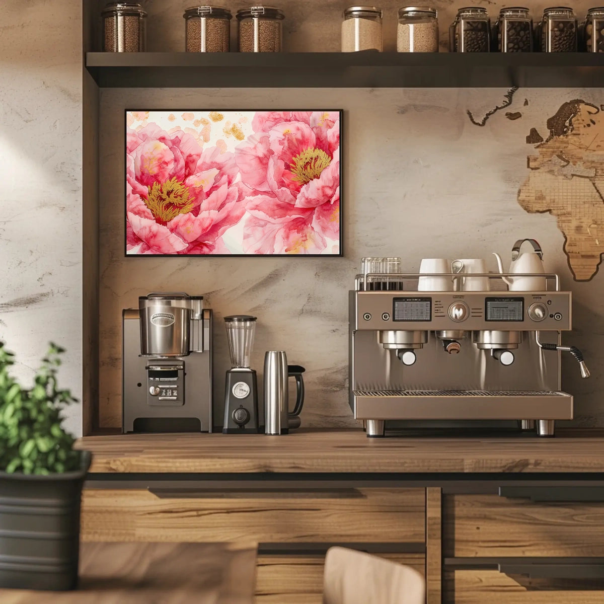 Blossoming Elegance Poster