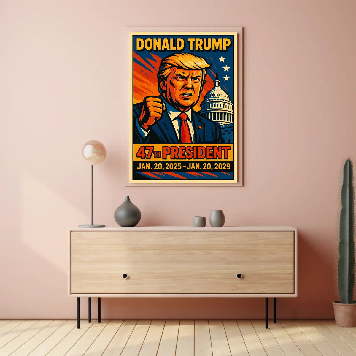 Donald Trump Guardians of Democracy Poster