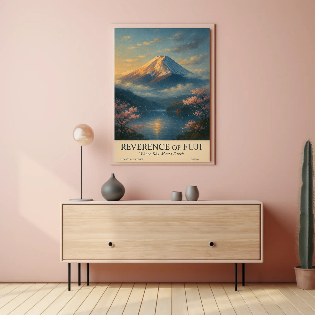 Reverence of Fuji Poster