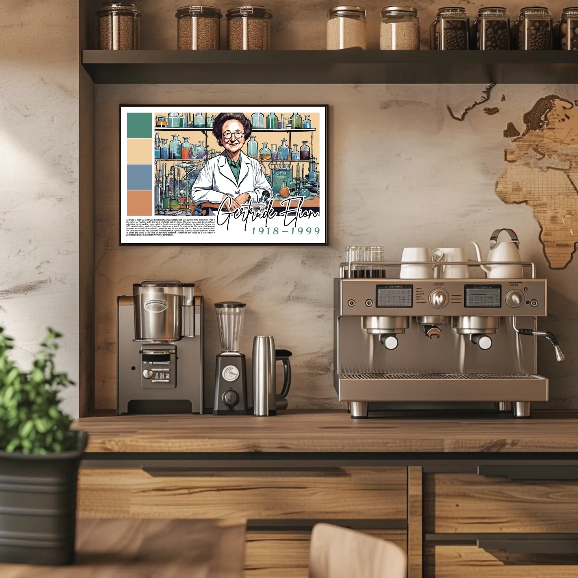 Gertrude Elion: A Legacy in Pharmacology Poster