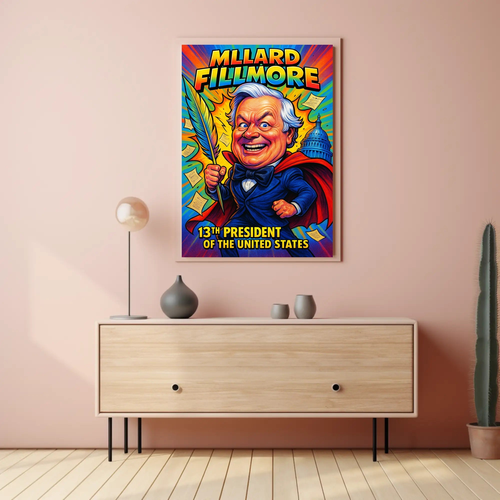Millard Fillmore 13th President Poster PosterGoat