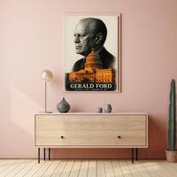 Gerald Ford 38th President of the United States Reflections Poster