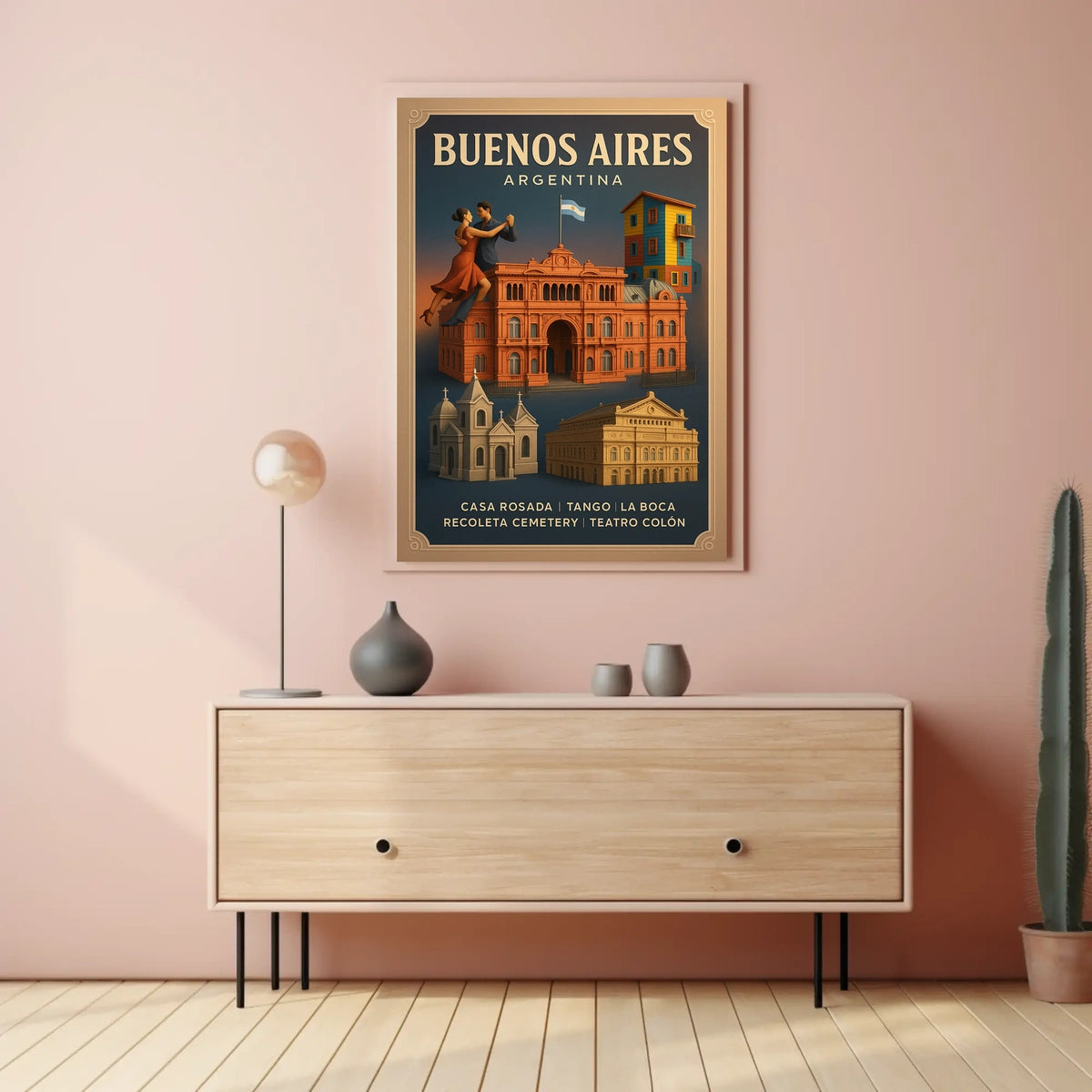 Discover Buenos Aires Poster