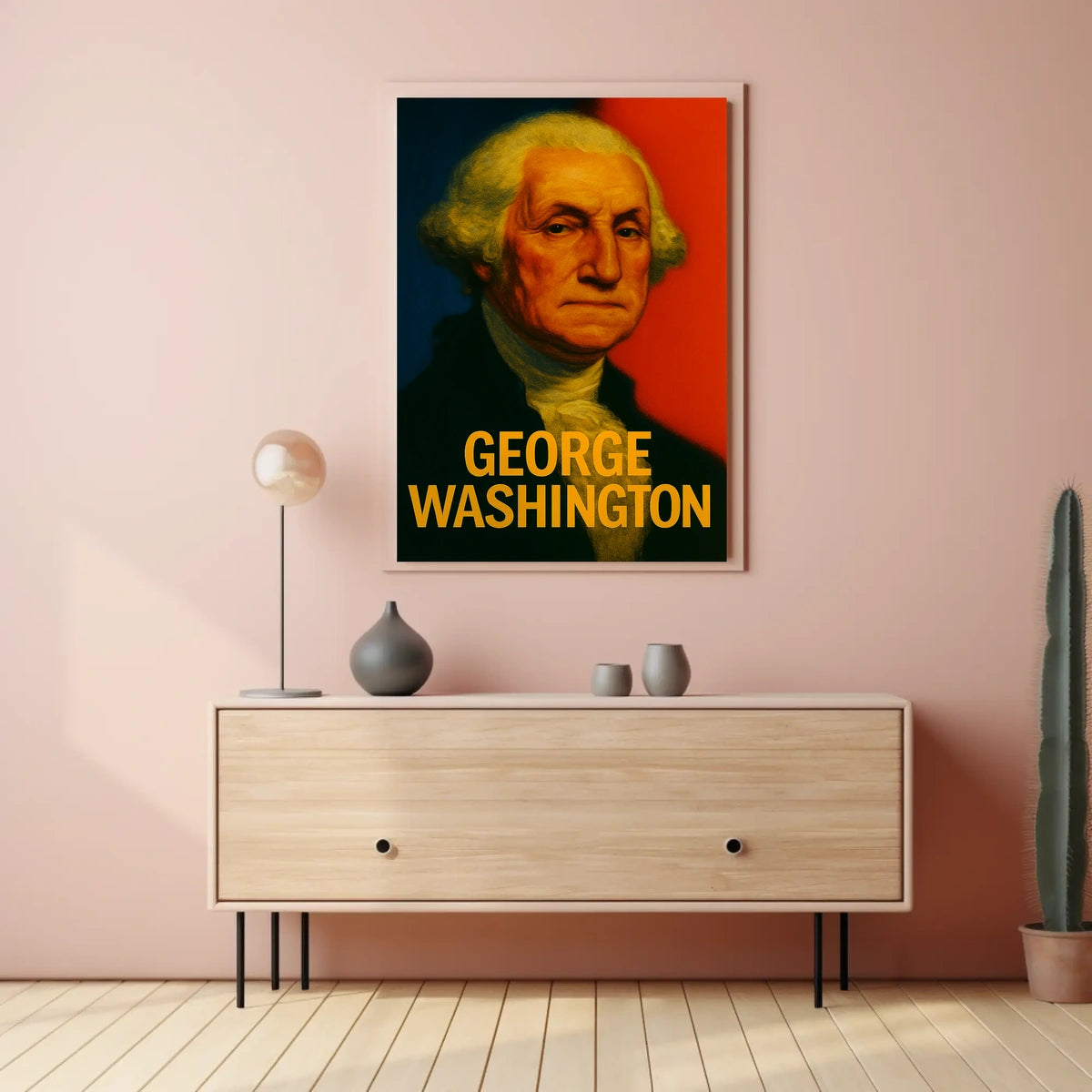 George Washington Historic Vintage Decor Lovers Poster