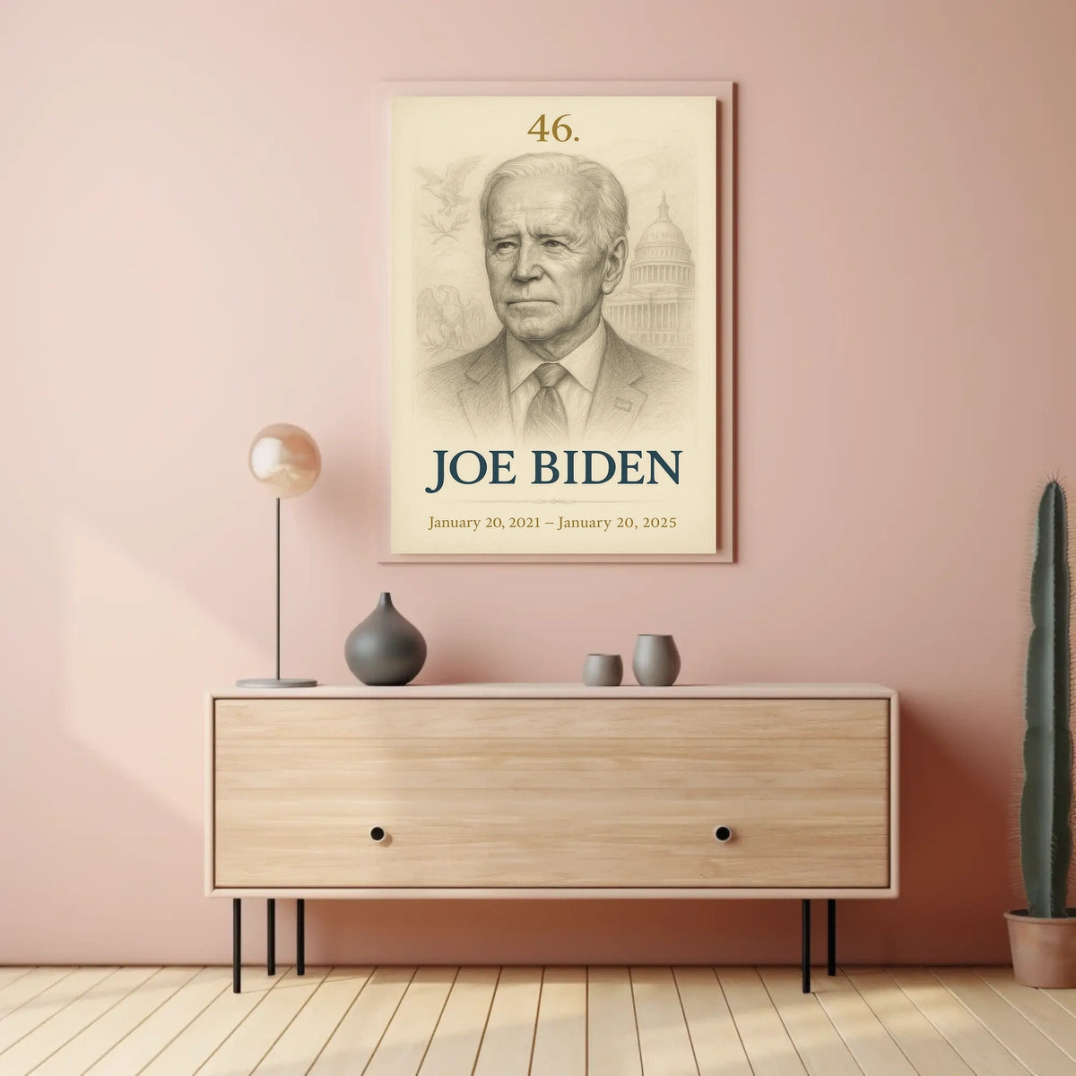 Joe Biden 46Th President Poster