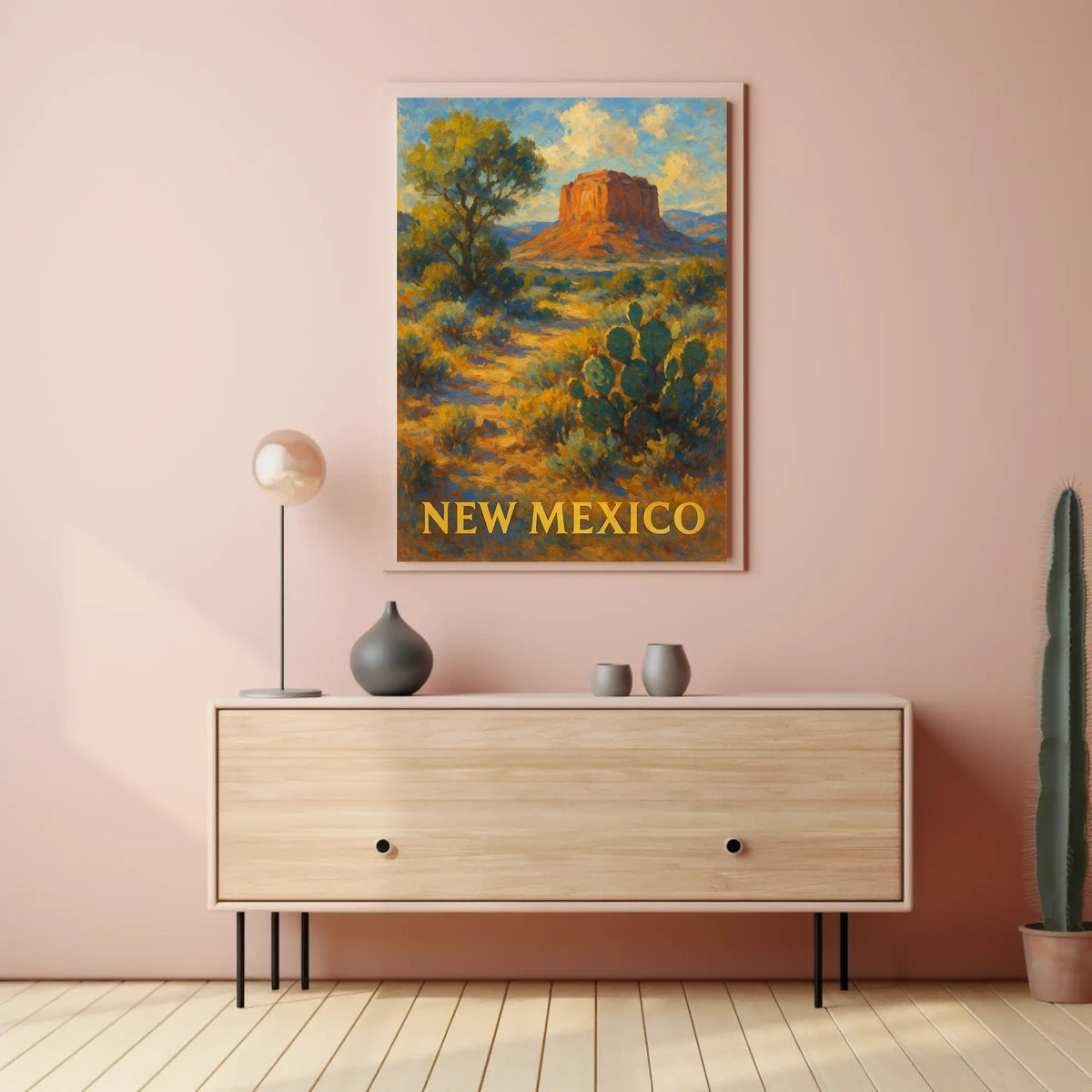 New Mexico Landscape Poster