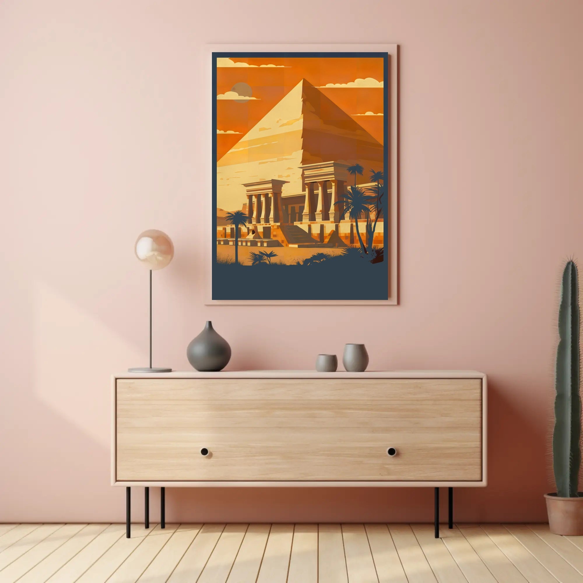 Ancient Oasis Poster