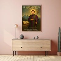 St. John Neumann A Legacy of Faith Poster
