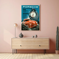 Porsche Racing Successes Poster