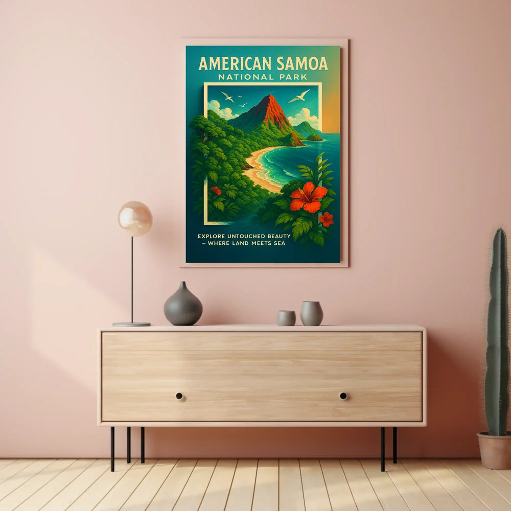 Explore Untouched Beauty National Park Travel Poster