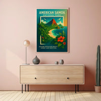 Explore Untouched Beauty National Park Travel Poster