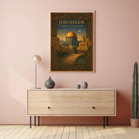 Jerusalem Harmony Of History Poster