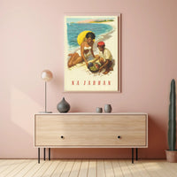 Seaside Bliss on the Adriatic Poster PosterGoat