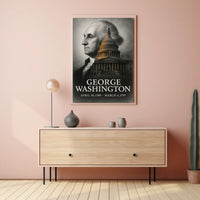 George Washington 1st President of the United States Reflections Poster