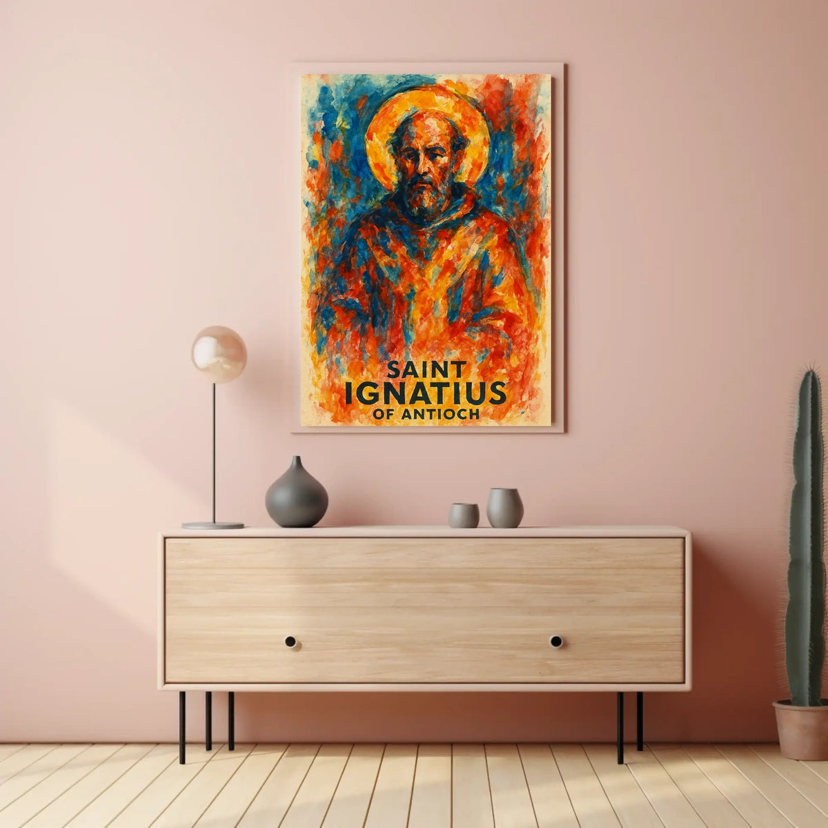 Saint Ignatius Antioch Wanderlust Heritage Poster