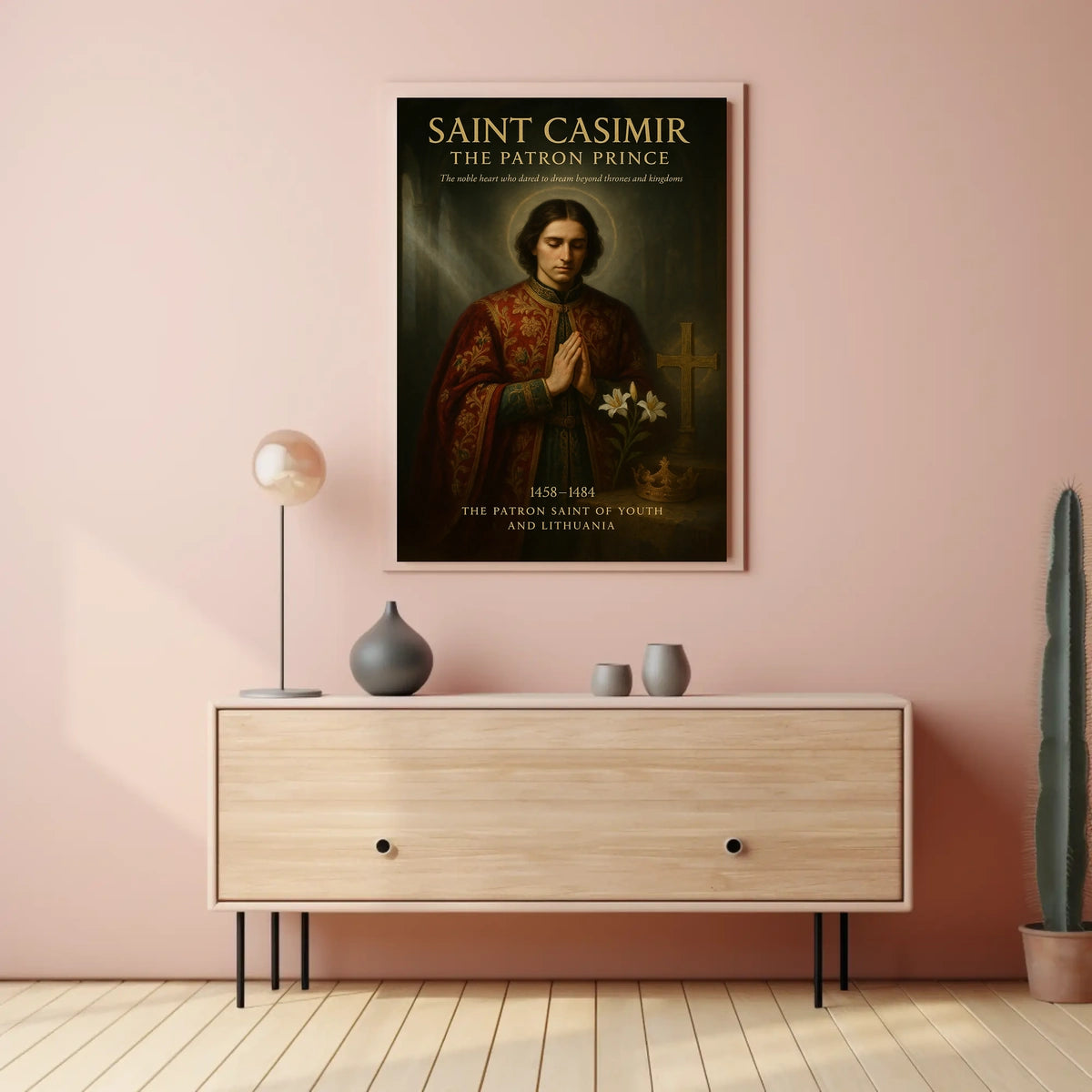 Saint Casimir The Patron Prince Poster