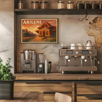 Abilene Heart of the Frontier Poster Print