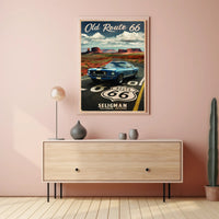 Journey Through Old Route 66 Poster