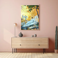 Serene Divine Gathering Poster