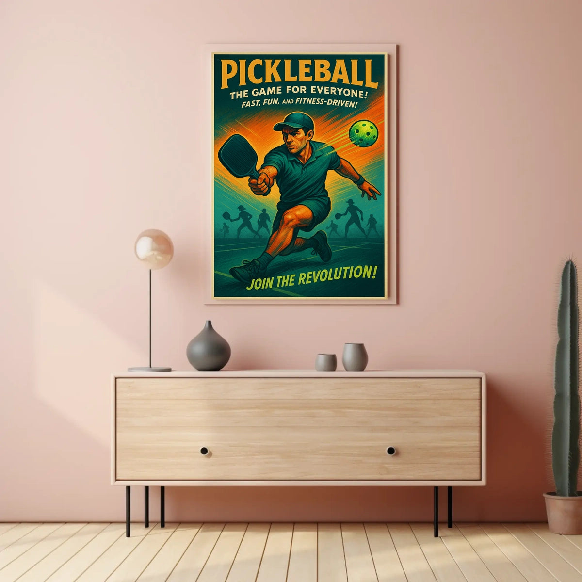 Pickleball Revolution Poster