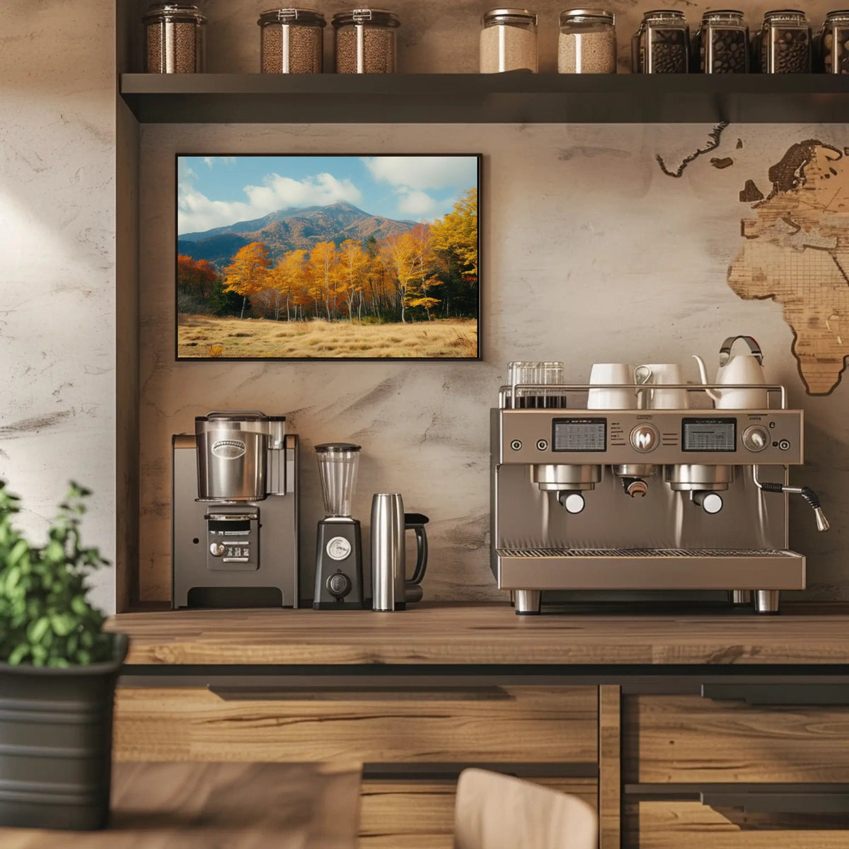 Autumn Mountain Splendor Poster